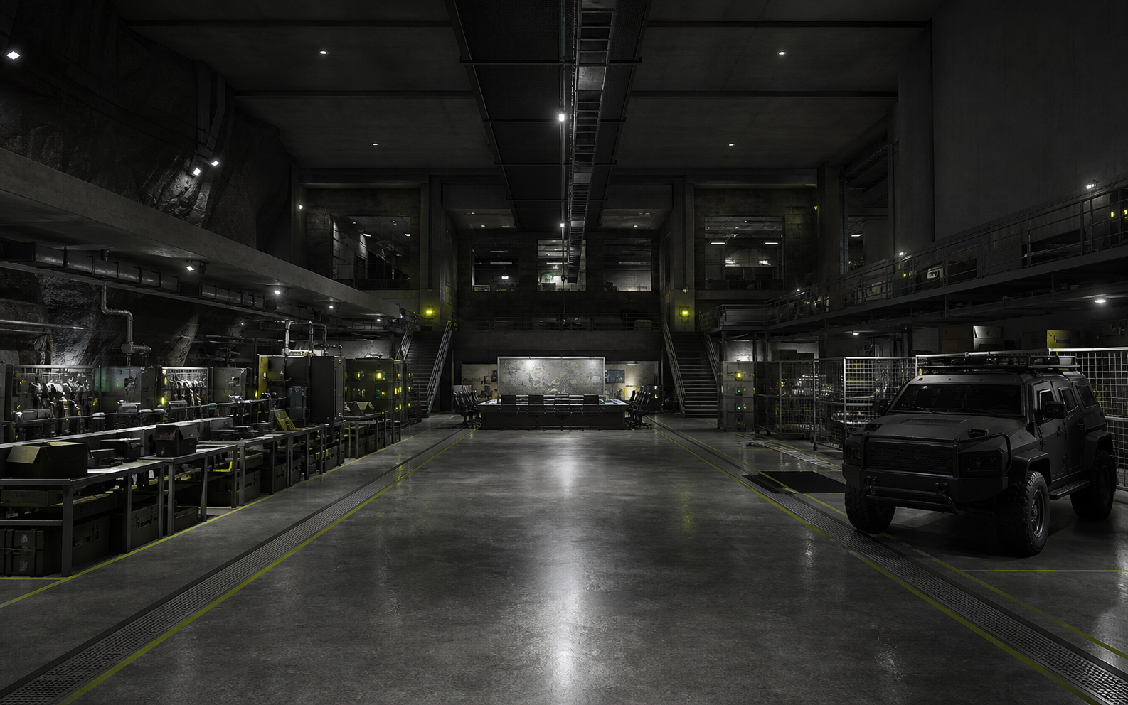Underground operations bunker